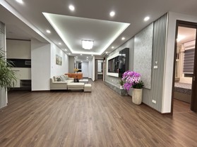 Bán căn hộ chung cư 18 Phạm Hùng, cạnh bx Mỹ Đình, 128m2, 4pn2vs, full nội thất, chỉ 8.6 tỷ.  