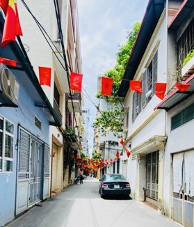  NGÕ 89 LẠC LONG QUÂN-116M² – MẶT TIỀN >10m – NGÕ THÔNG KHU PHÂN LÔ BỘ GD- 3M  2 Ô TÔ TRÁNH -26 TỶ 