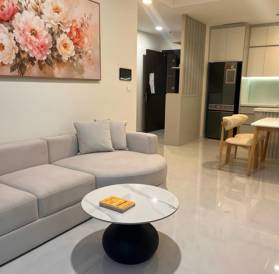 Căn hộ Victoria Village cho thuê 2 phòng ngủ 65m2 lầu thấp nội thất đơn giản