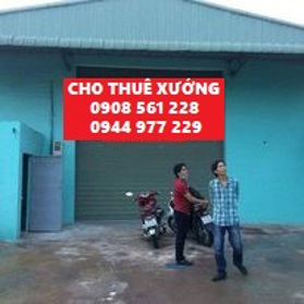 NHÀ XƯỞNG CHO THUÊ ĐƯỜNG TX_43, THẠNH XUÂN QUẬN 12 DT: 600M GIÁ 35 TRIÊU LH: 0908561228
