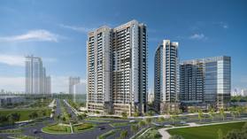 Masteri Cosmo Central 1PN 50,3m² view kênh đào nhạc nước, giá TTS tạm tính 6,775 tỷ