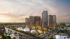Masteri Cosmo Central 2PN 73,8m² trực diện nhạc nước, giá TTS tạm tính 9,565 tỷ