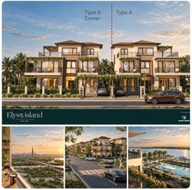 Elyse Island biệt thự đơn lập 400m², 1 trệt 2 lầu, giá tham khảo 29,532 tỷ