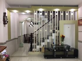 Bình Thạnh nhà 4 tầng hẻm ô tô sát mặt tiền Nguyễn Thượng Hiền, 41m2, ngang 4.3m, giáp PN, Quận 1